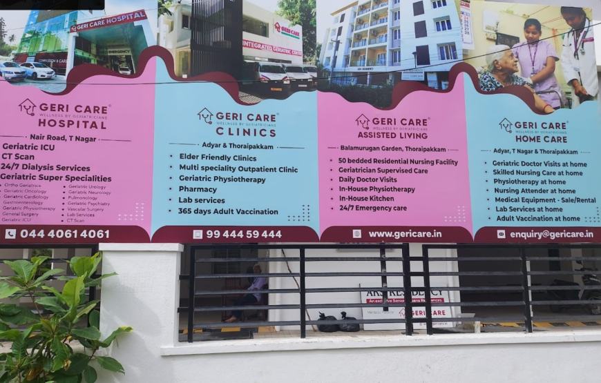 Geri Care Assisted Living RA Puram Chennai